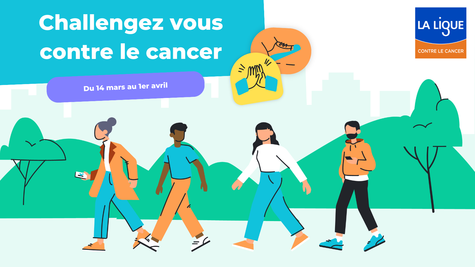 Challengez-vous contre le cancer !