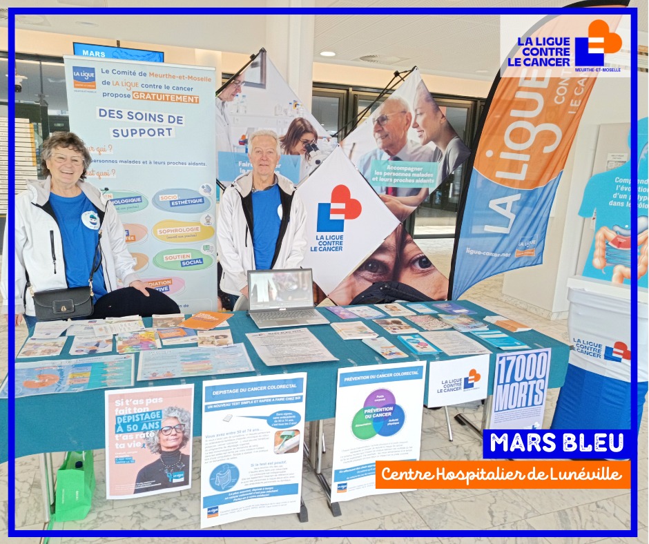 [Mars Bleu – Centre Hospitalier de Lunéville]