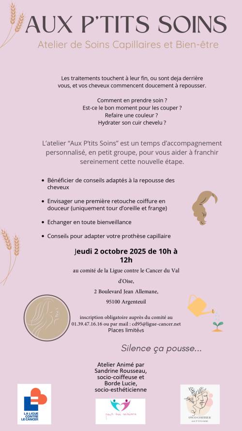 Atelier capilaire 2025