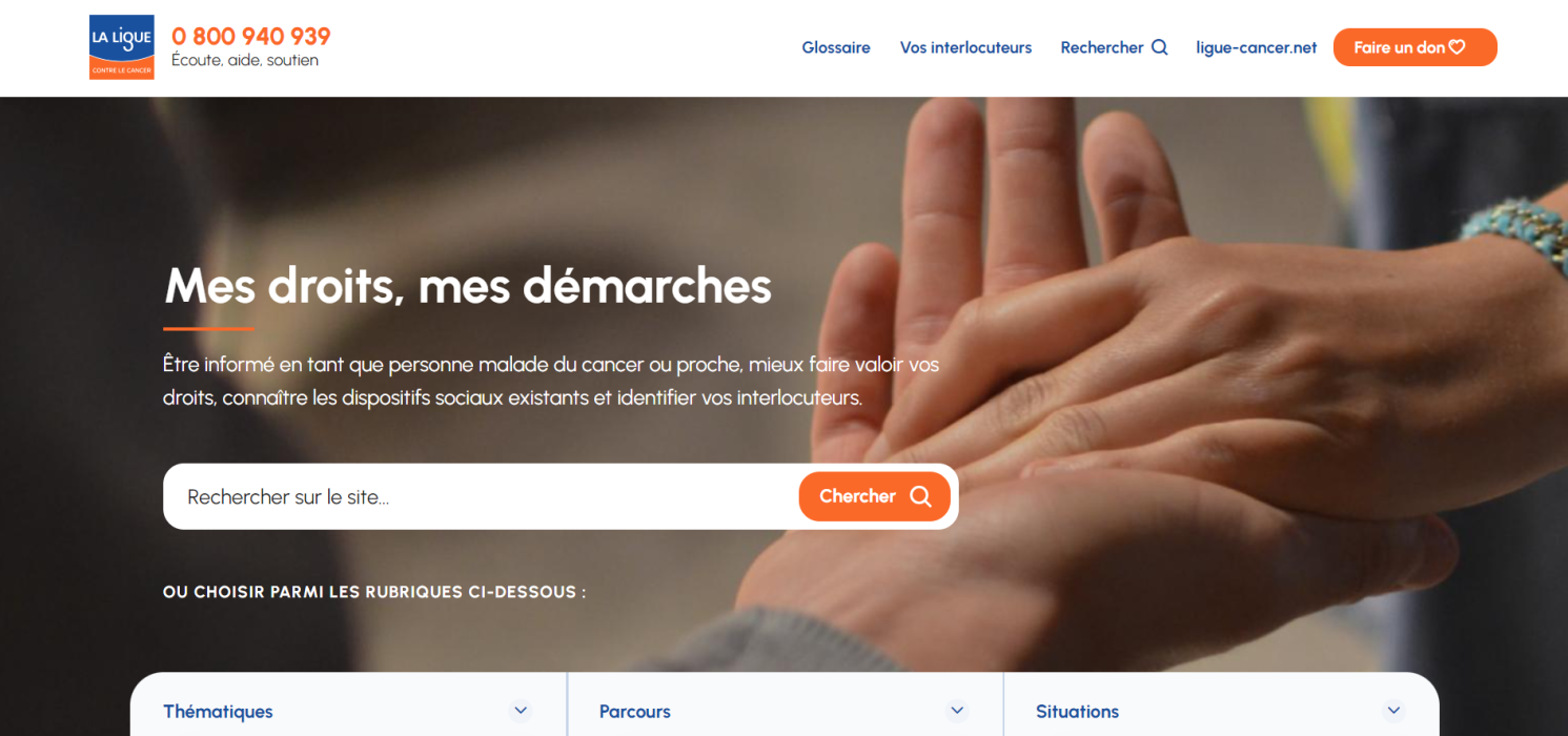 Mes droits, mes démarches