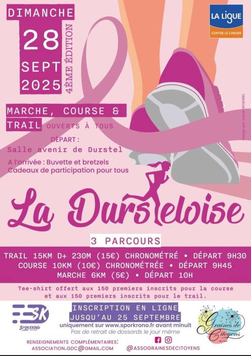 Affiche dursteloise 2025