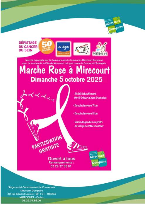 Marche Rose Mirecourt