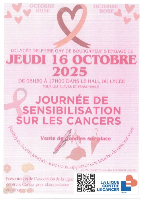 Affiche Lycée Bourganeuf