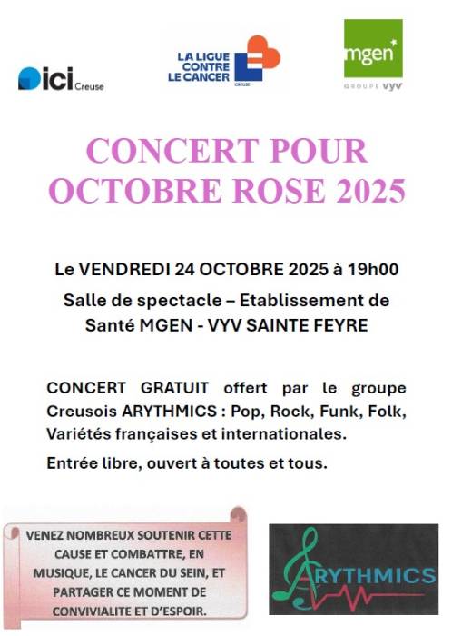 Affiche concert MGEN