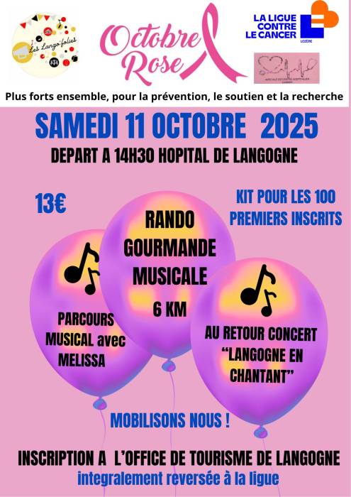 Octobre Rose Langogne