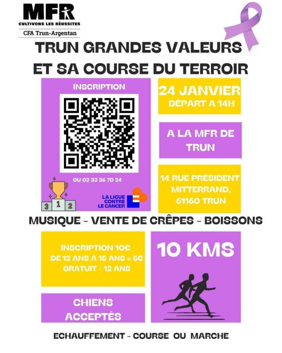 trun courses 2026
