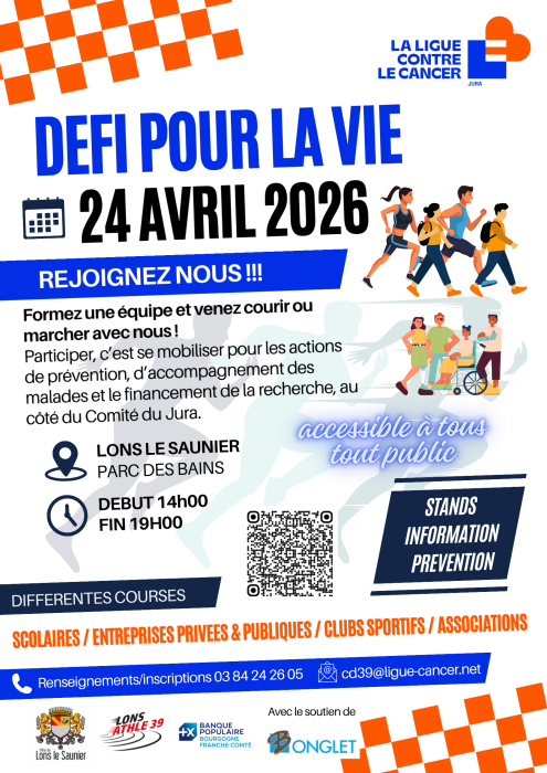 DEFI POUR LA VIE