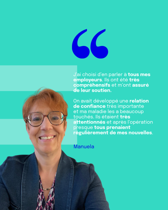 Témoignage Manuela