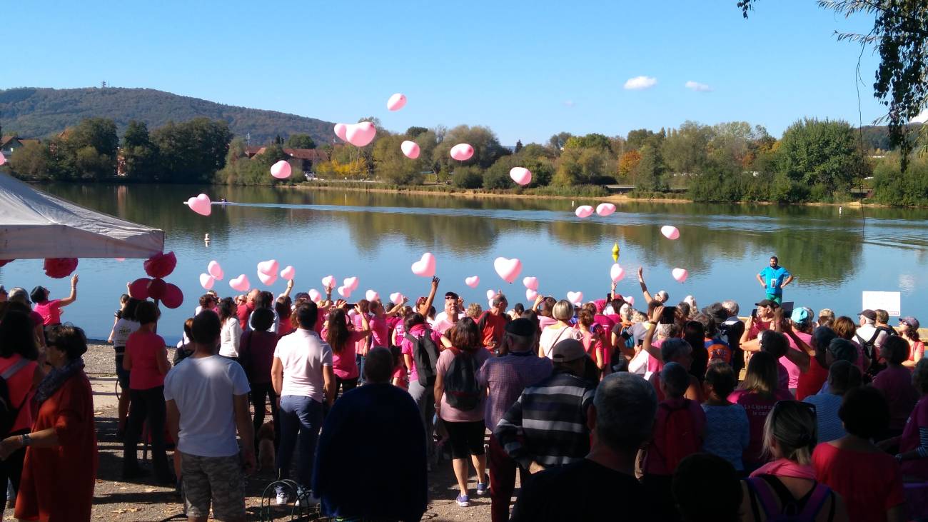 Octobre Rose à l'Etang des Forges