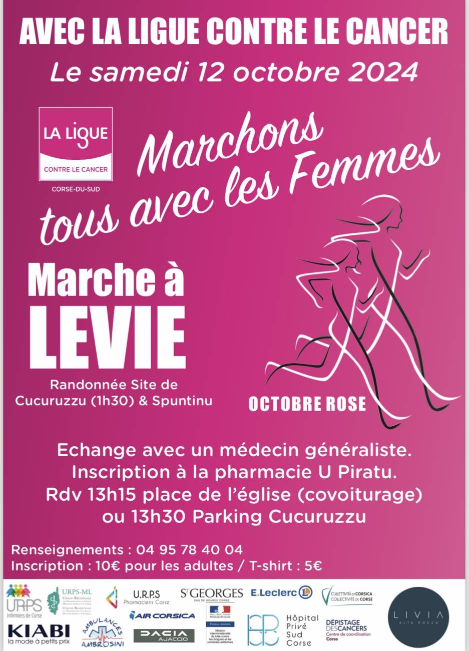 Affiche marche levie