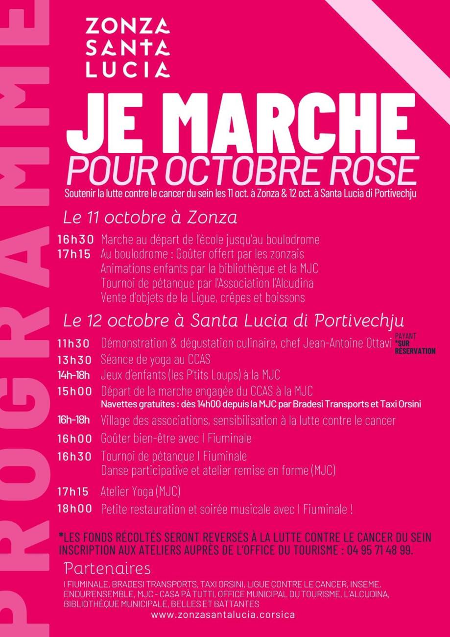 Affiche marche sainte lucie