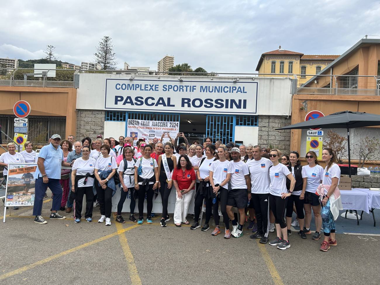 bénévoles et groupe trail 2024