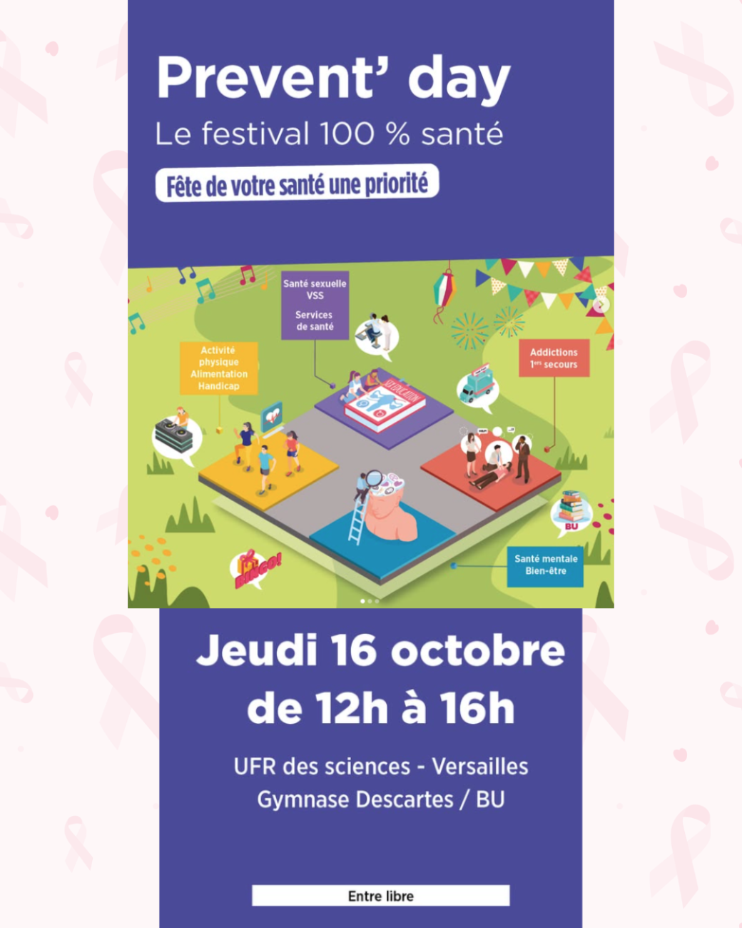 uvsq versailles octobre rose