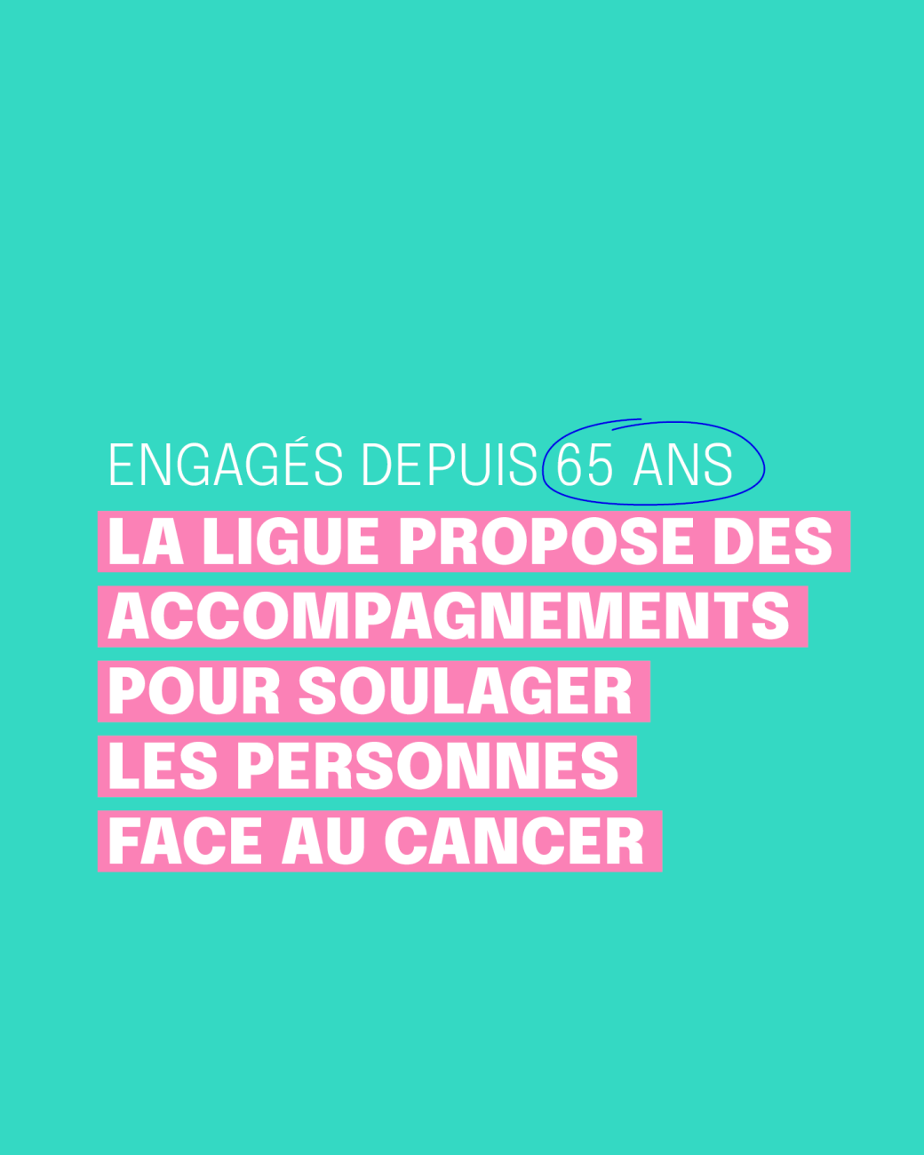 Affiche la Ligue propose des accompagnements