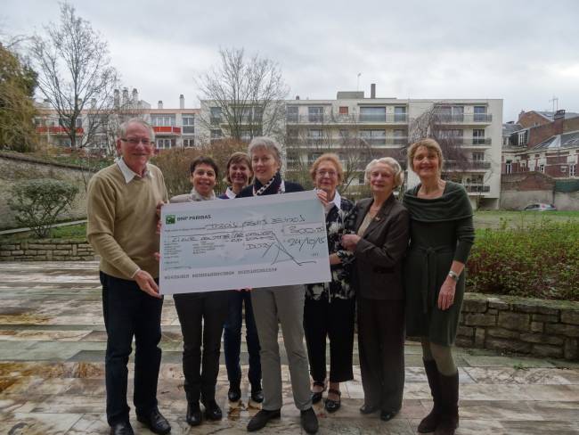 Relax è Gym remet un chèque de 300 euros 